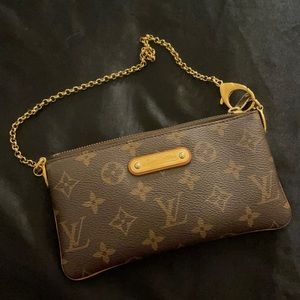 Authentic Louis Vuitton Pochette milla mm bag